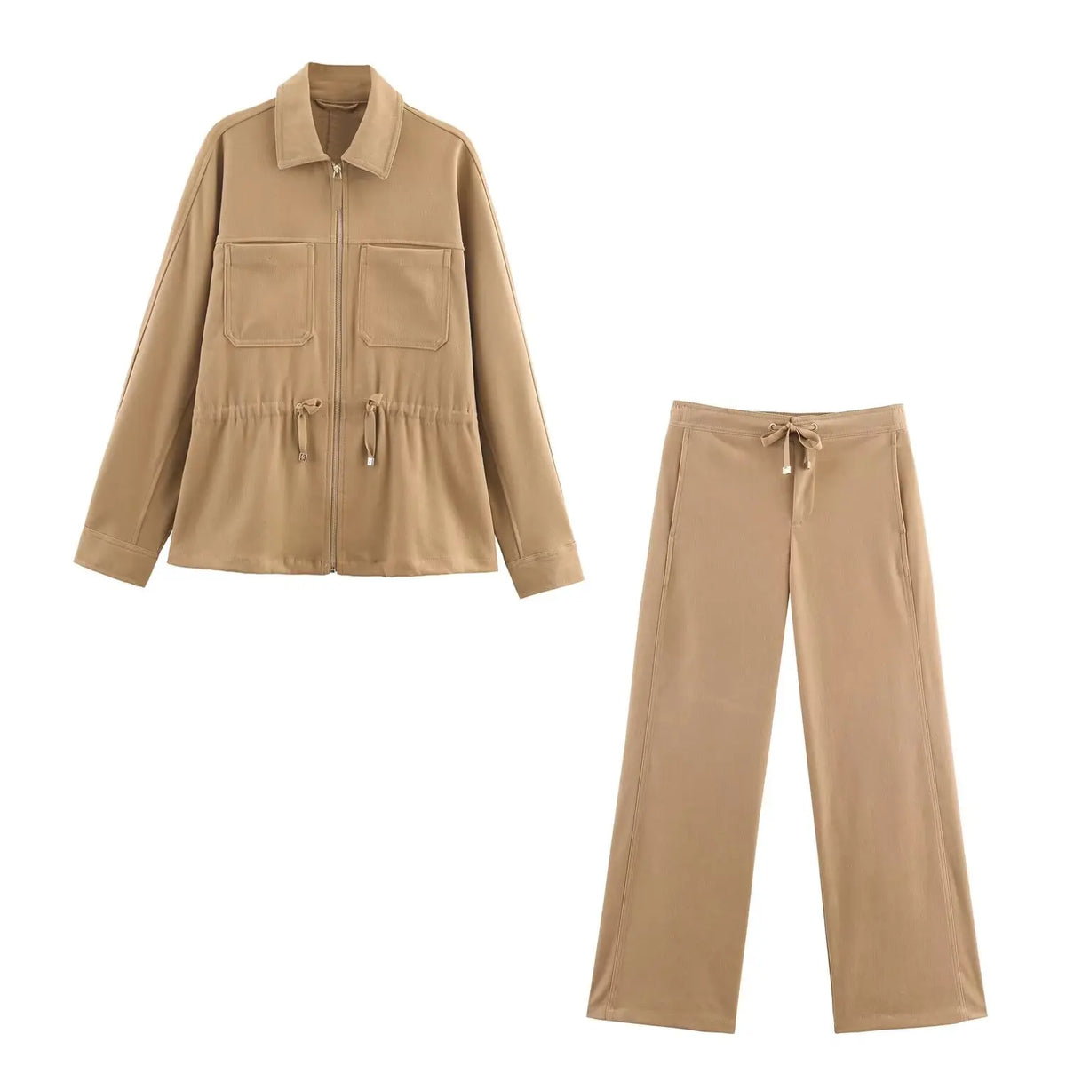 Elegant Set Chic Street Travel Holiday