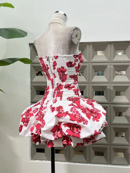 Floral Lolita Blue Red