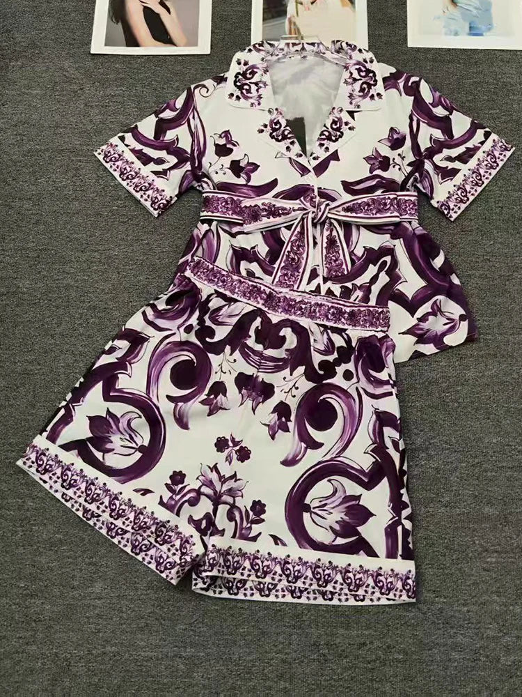 Dolce Purple Latest Set - Shellss