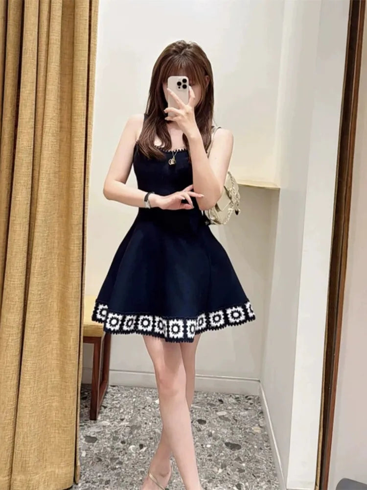 Knit Sandro Maje Latest Navy Blue