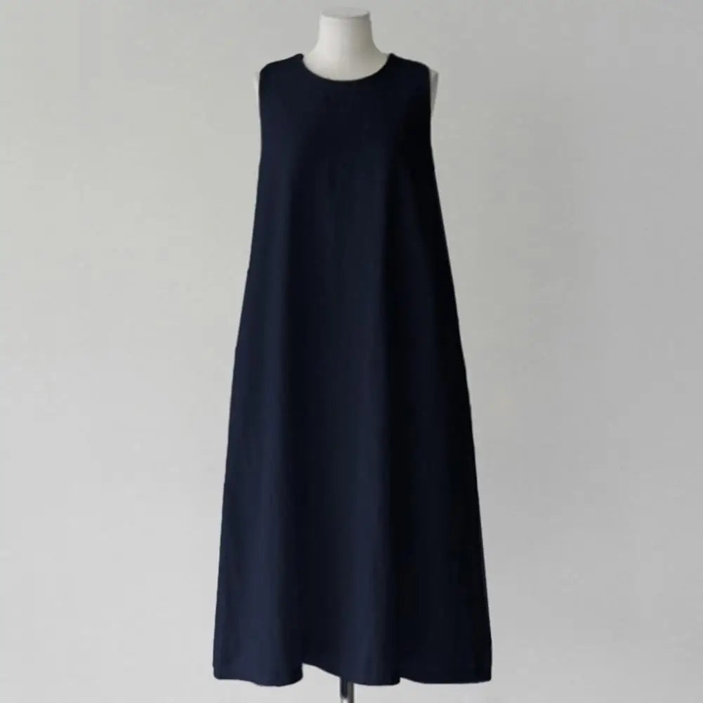 Long Dress Round Neck Long Dress