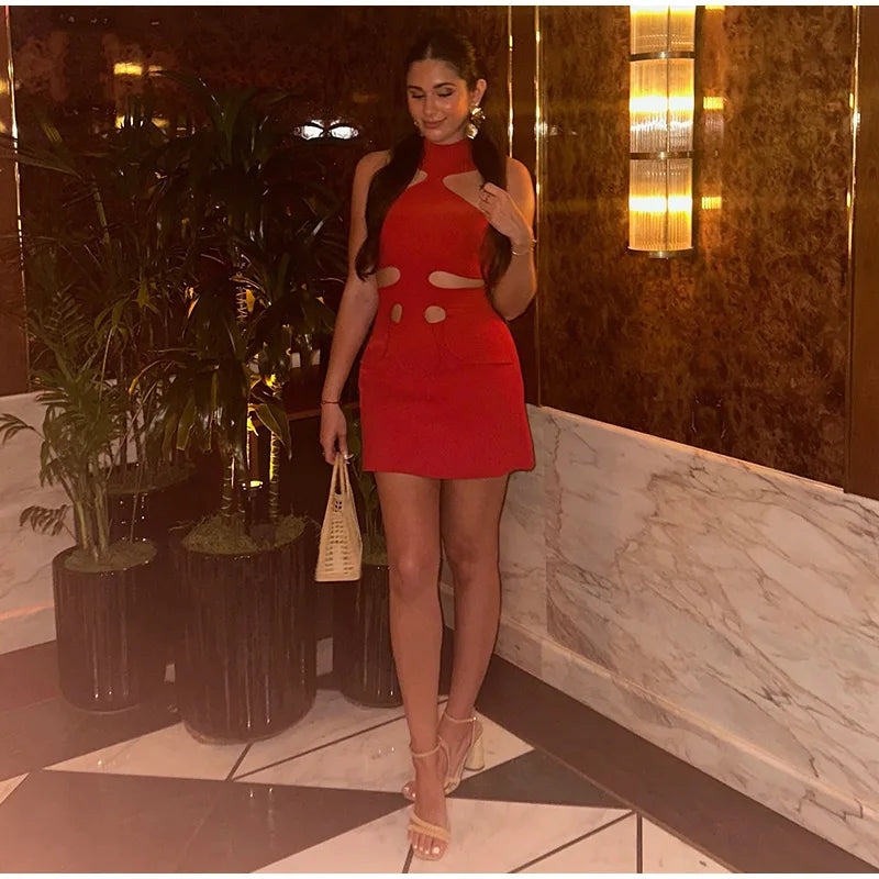 Cult Gaia Cut Out Dress