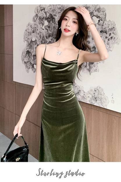 Bodycon Sling Long Dress