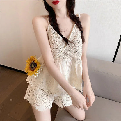 lace set crochet