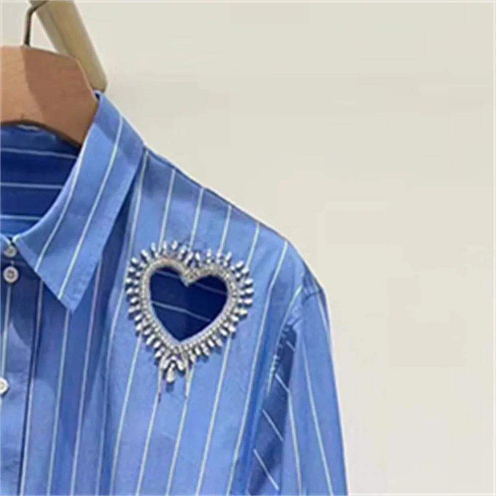 Diamond Heart Shirt Celebrity