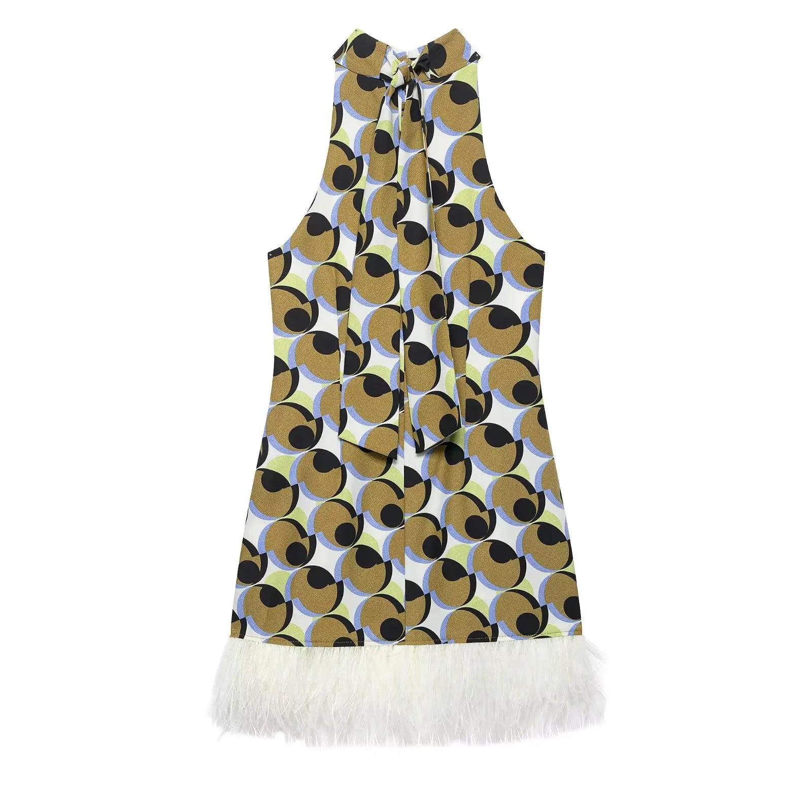 Panache Geometric Celebrity Feather piece