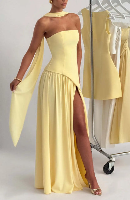1 beautiful Yellow Greek Goddess