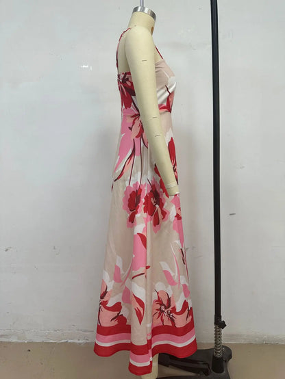 Elegant Flower Dress A-line