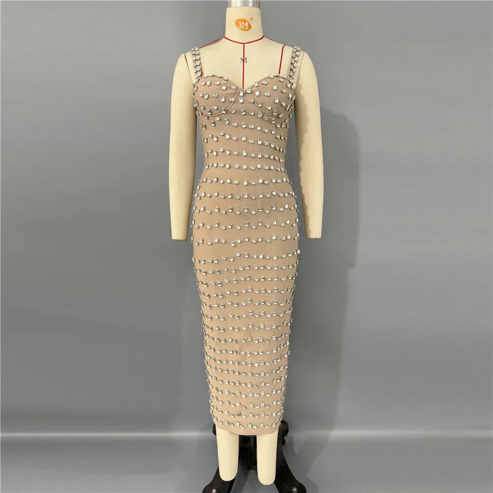 2025 Luxury Beading Bandages Dress