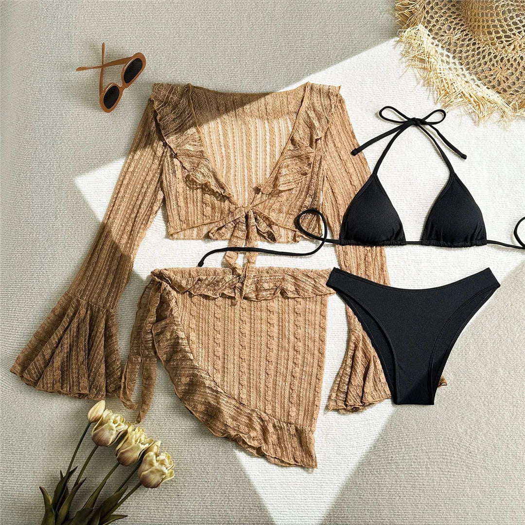 4PCS Bikini set