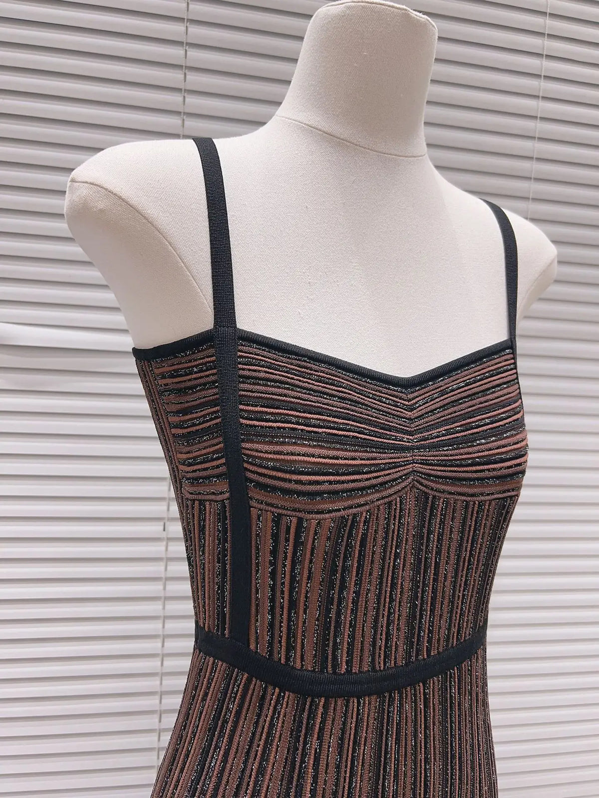 High-End Version Bright Thread Beach Style Long Dress Fashionable Strapless Sleeveless Backless Dress Elegant Holiday Wear