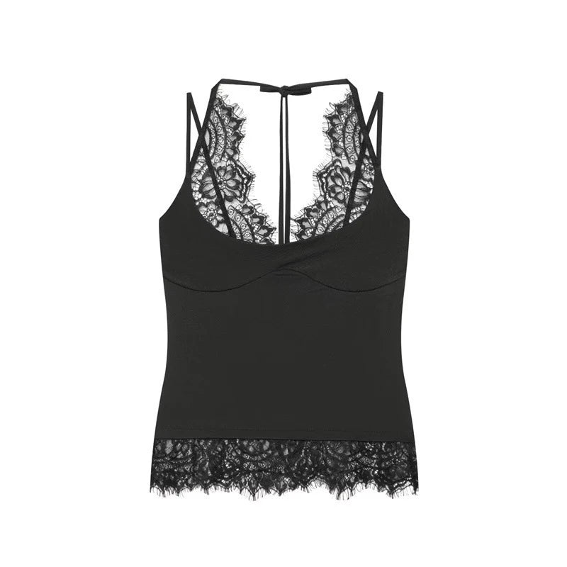 Zara Lace Set Navy Blue