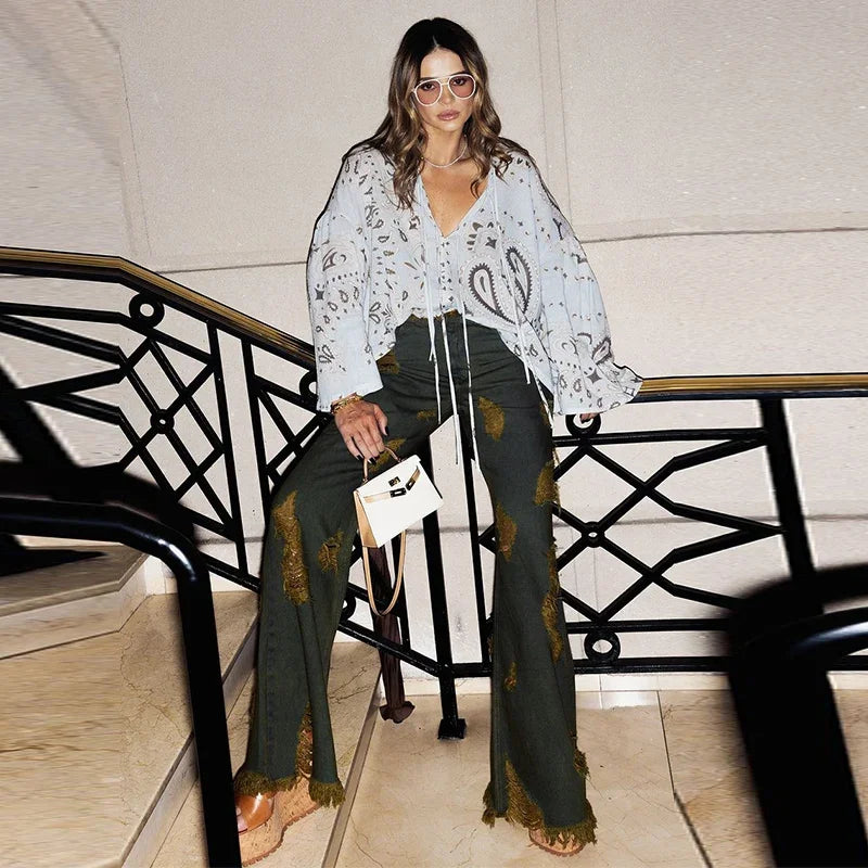 Resort Printed coord set