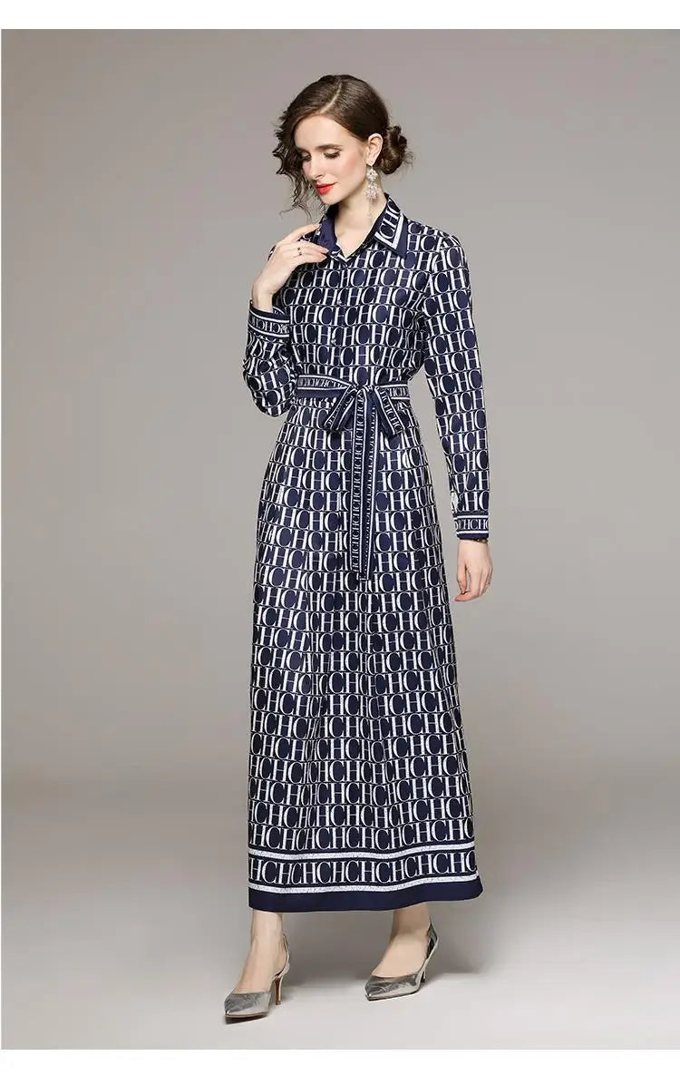 CH Versatile Slimming Printed Dress