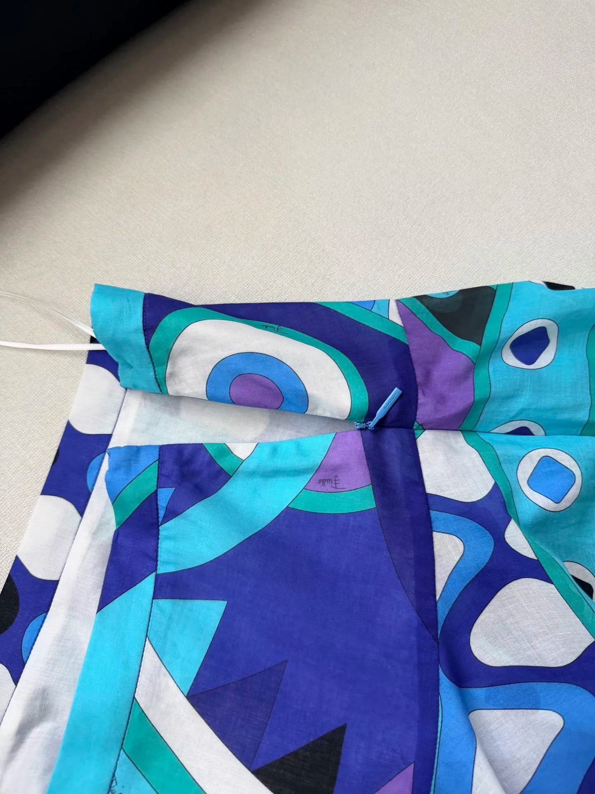 Pucci LAtest Blue Skirt
