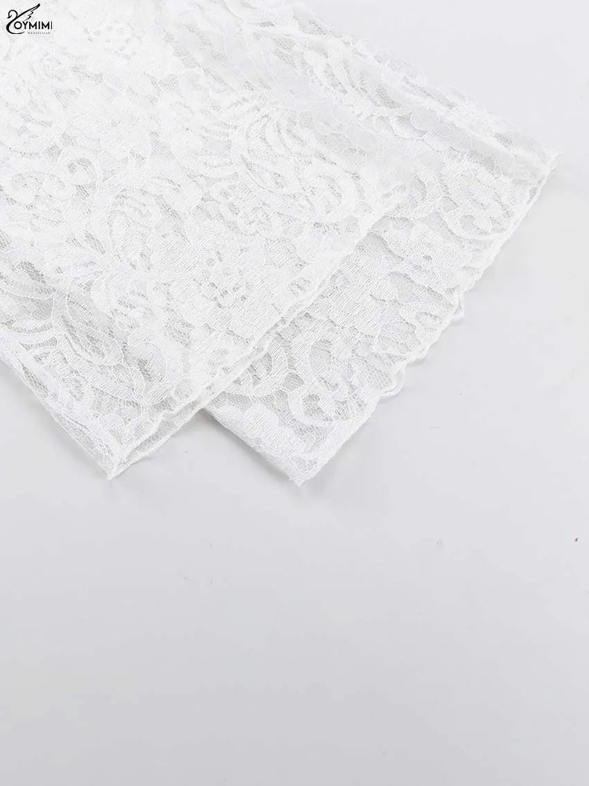 White Lace 2 Pieces Set