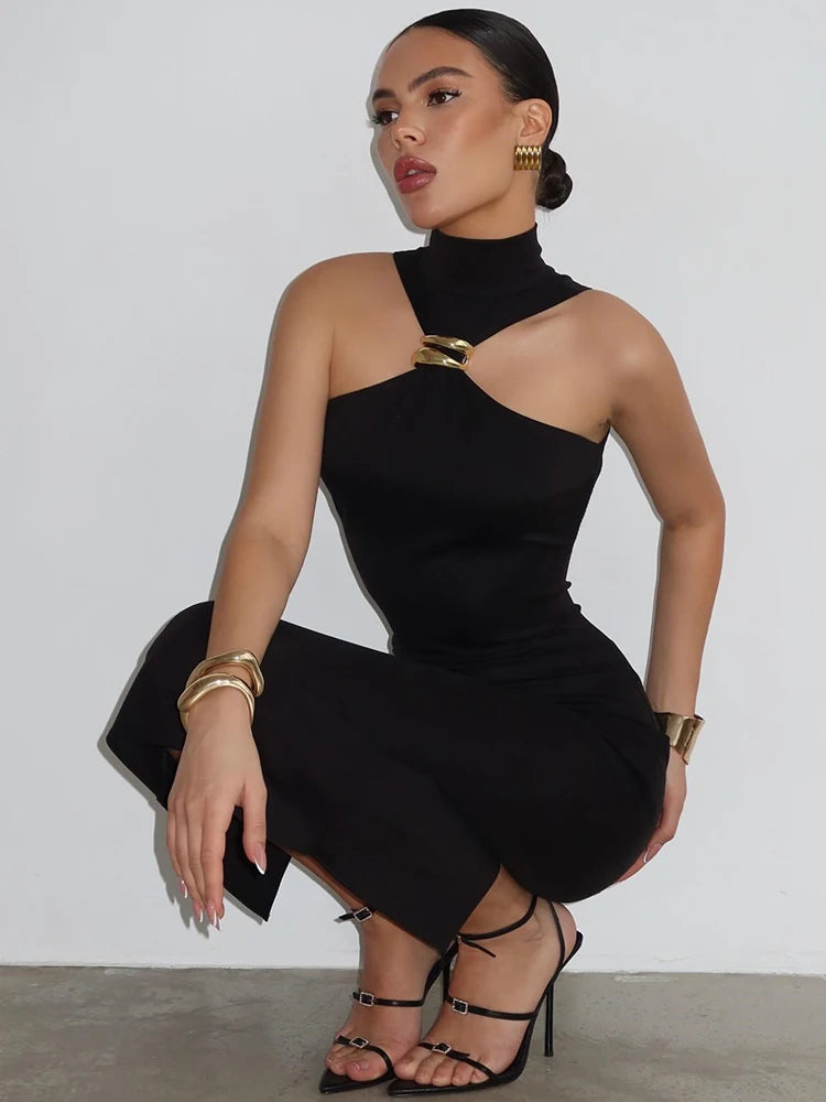 1 Twisted neck Off-shoulder