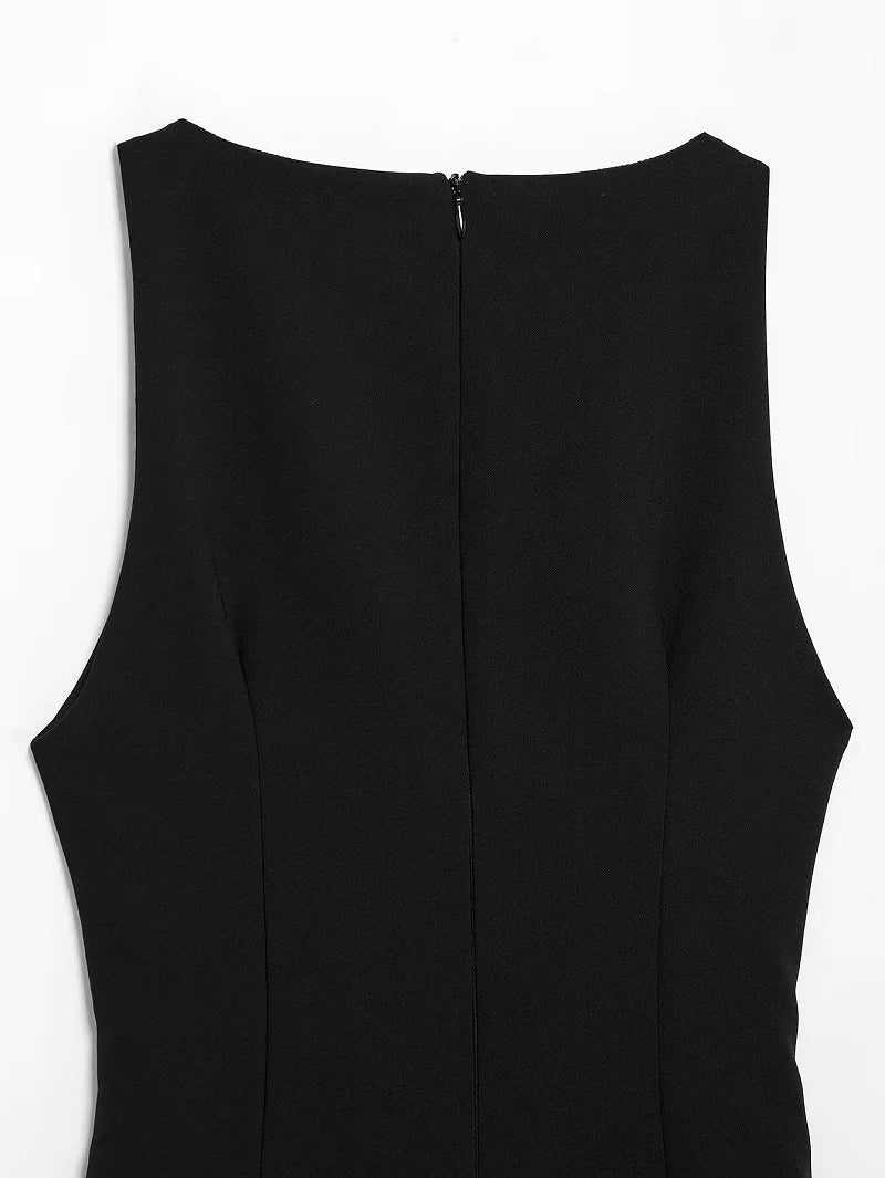 Feather Mini Dress - Shellss