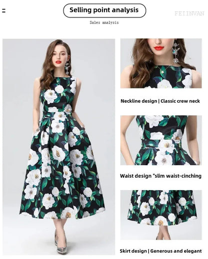 25' Gorgeous Floral Midi Dolce