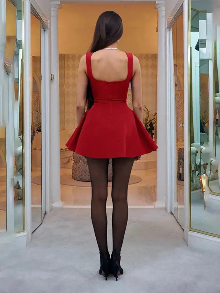 Slim Fit A-Line Square neck