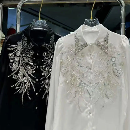 The Royals Collection-Sparkle Diamonds Beaded Sequined
