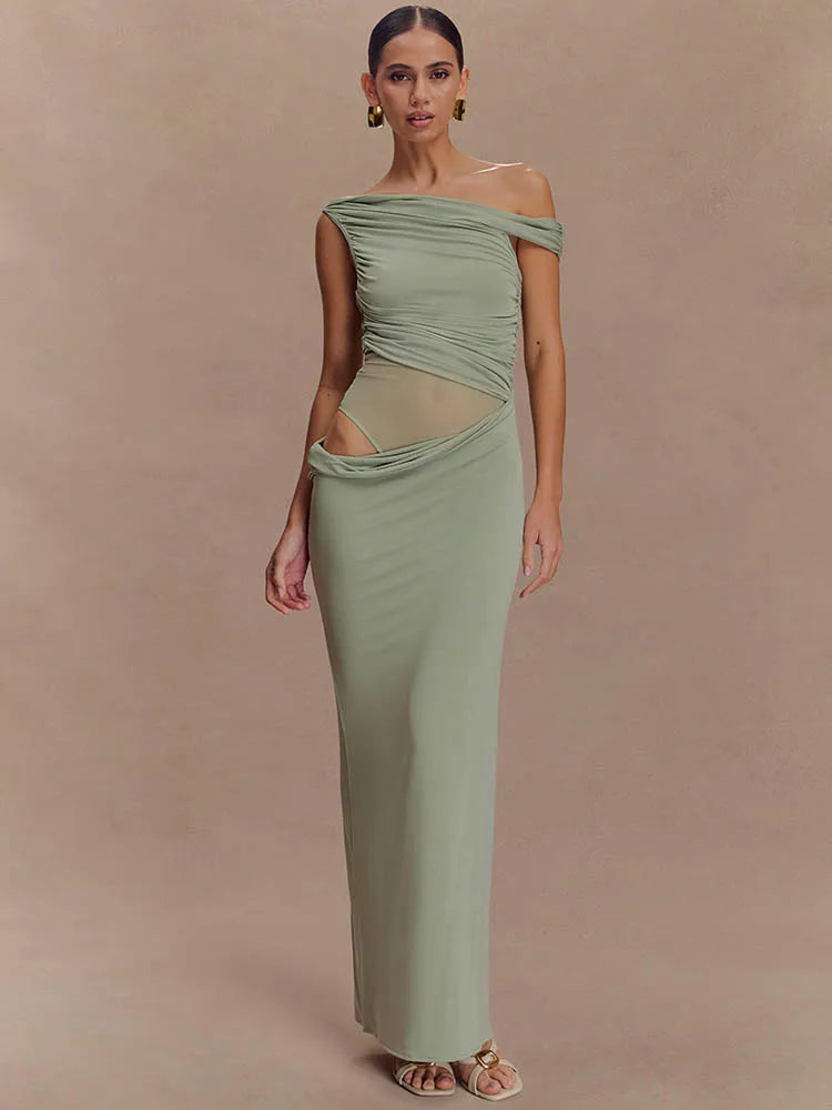 Backless Club Party Long Dress Elegant