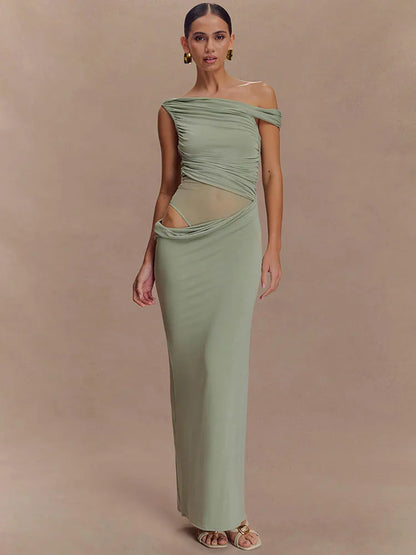 Backless Club Party Long Dress Elegant