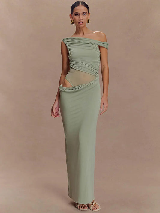 Backless Club Party Long Dress Elegant