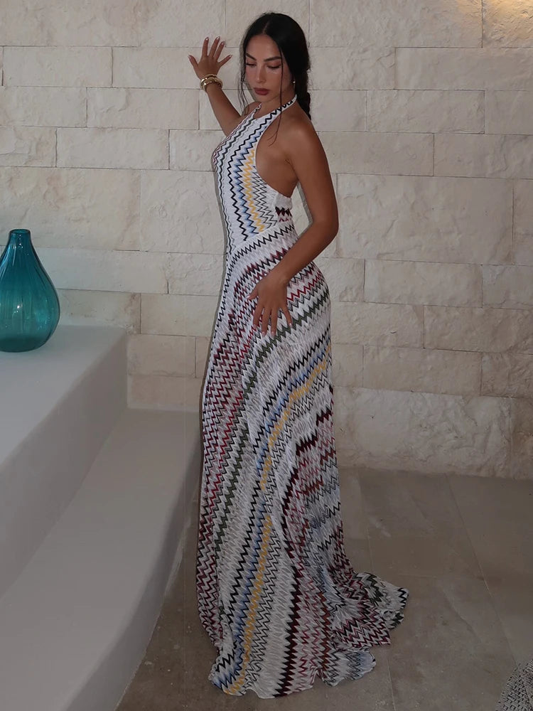 Missoni Asymmetrical Vacation Dress