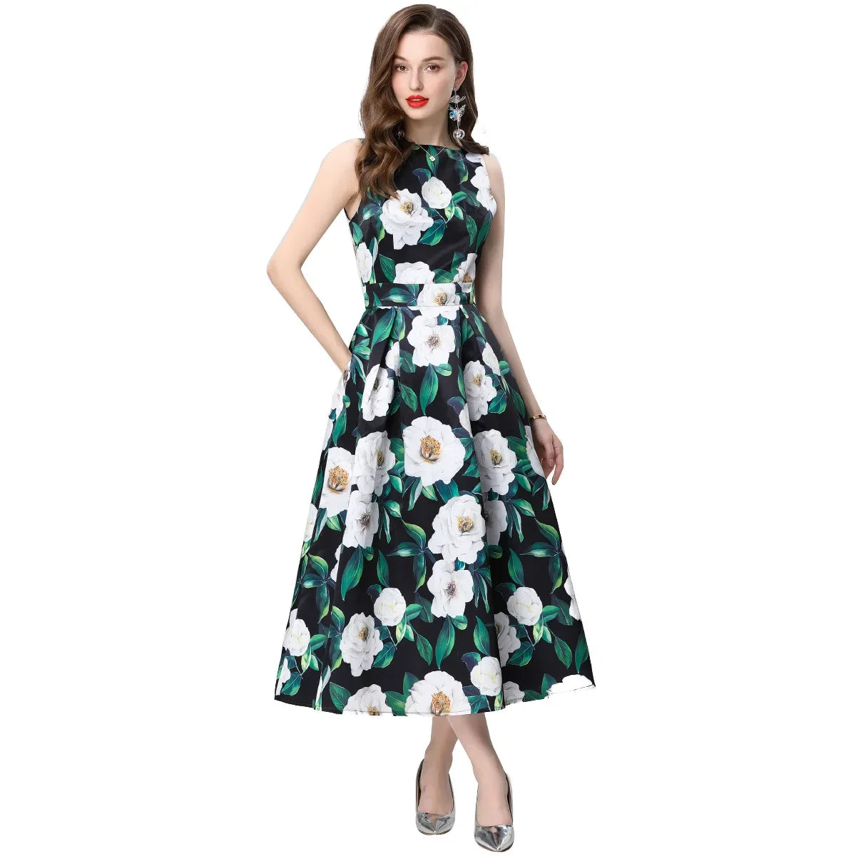 25' Gorgeous Floral Midi Dolce