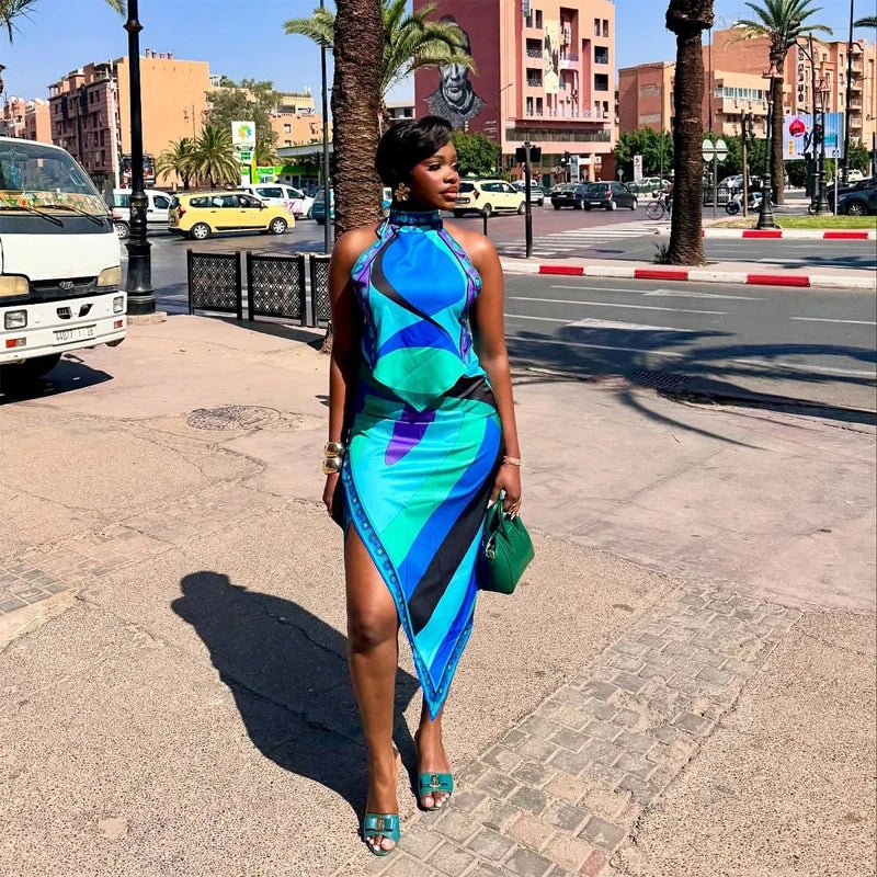 Celebrity Pucci Skirt Set