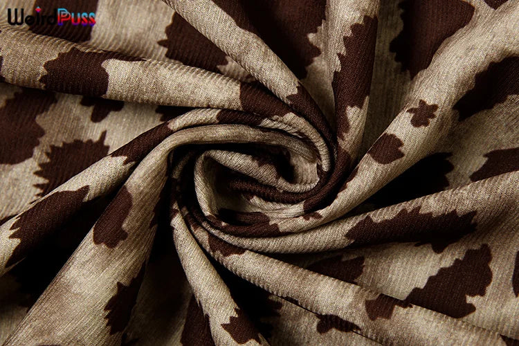 Cheetah animal print Dress