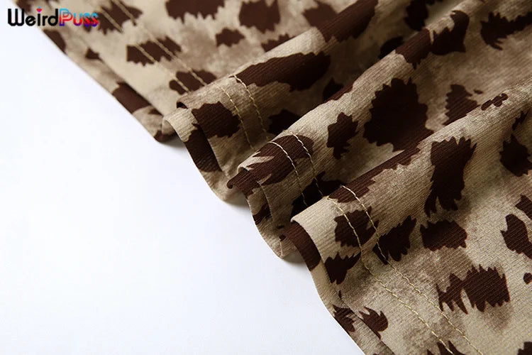 Cheetah animal print Dress