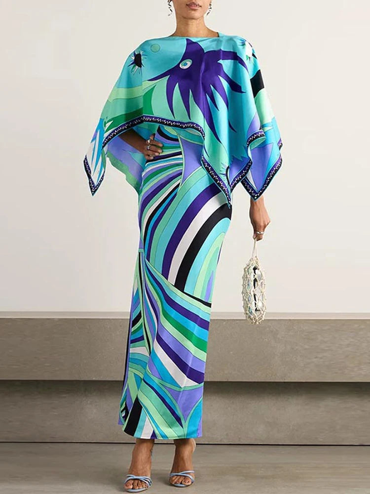 Pucci Resort Vacation Wear Cape Shawl