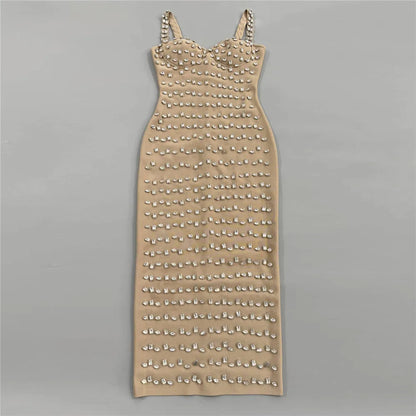 2025 Luxury Beading Bandages Dress