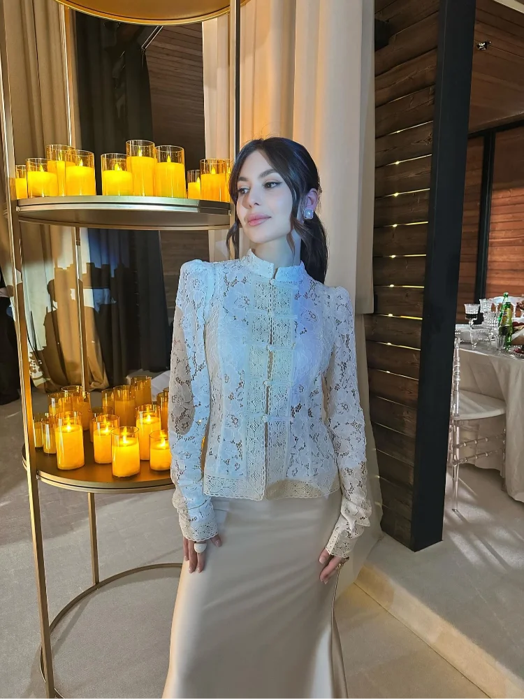 Retro Lace Top - Shellss