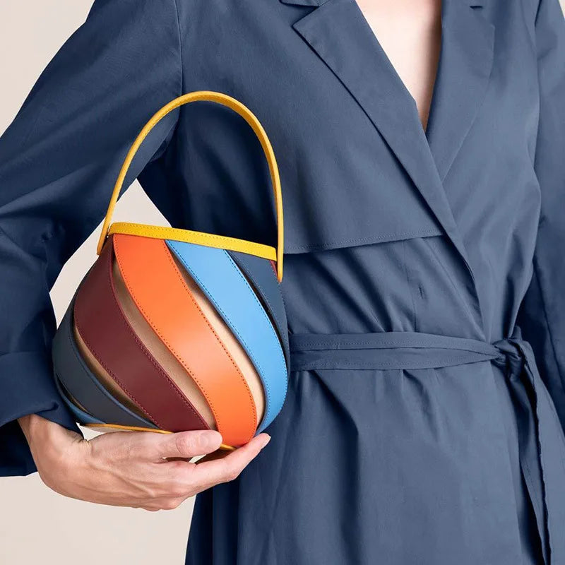 Geometric colorful Shoulder Crossbody Bag
