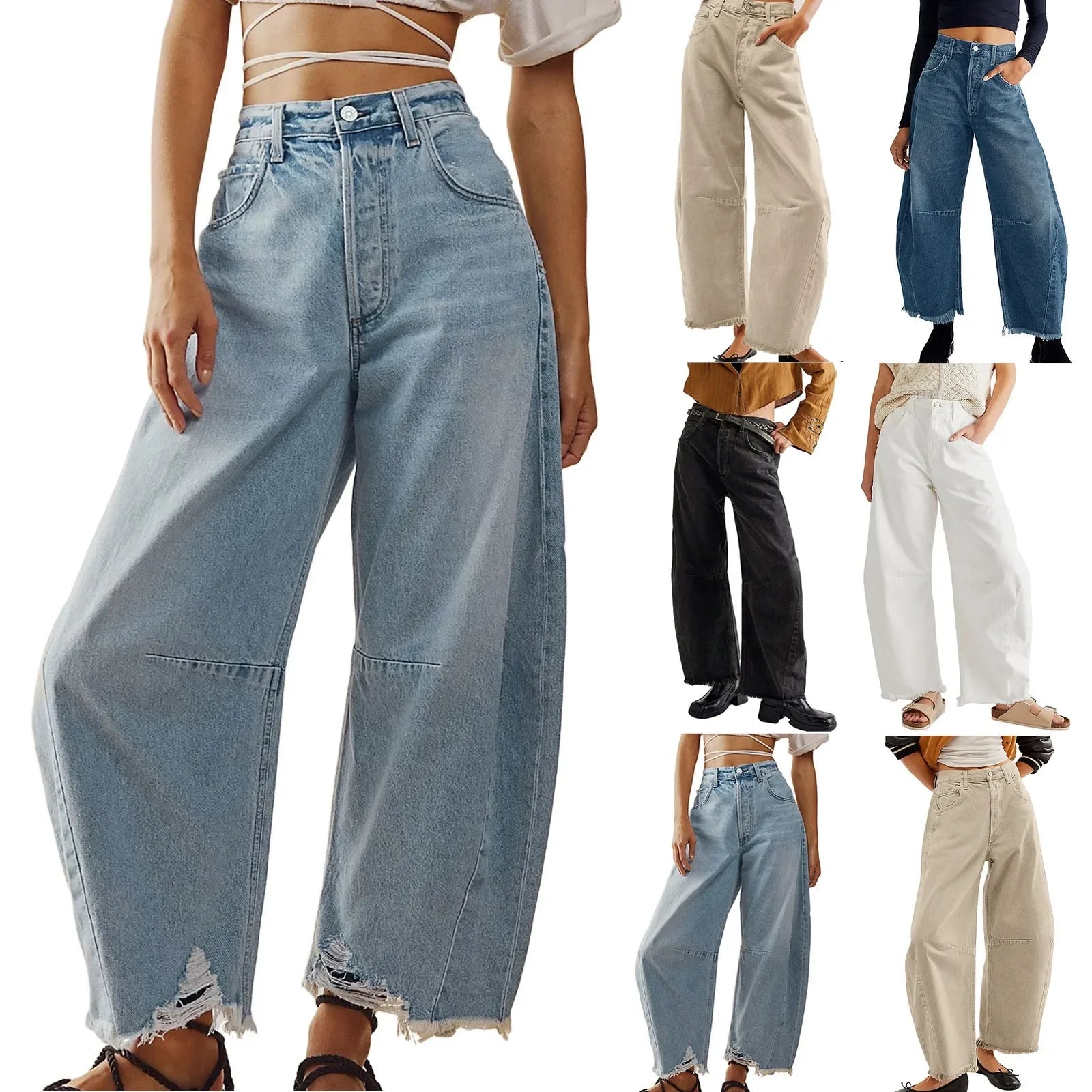Zara Vibes Barrel jeans
