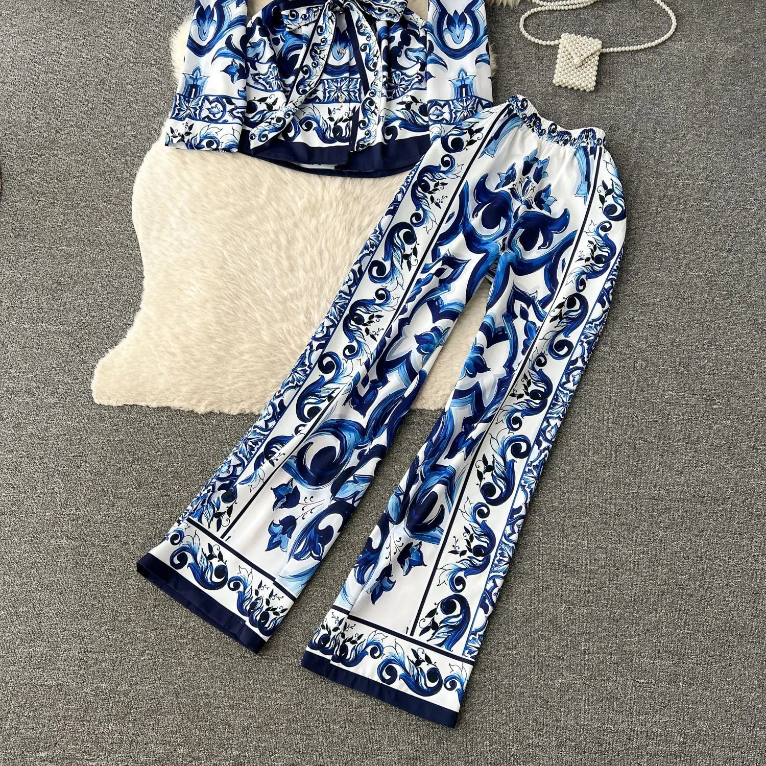Boho MAjolica Dolce Set - Shellss