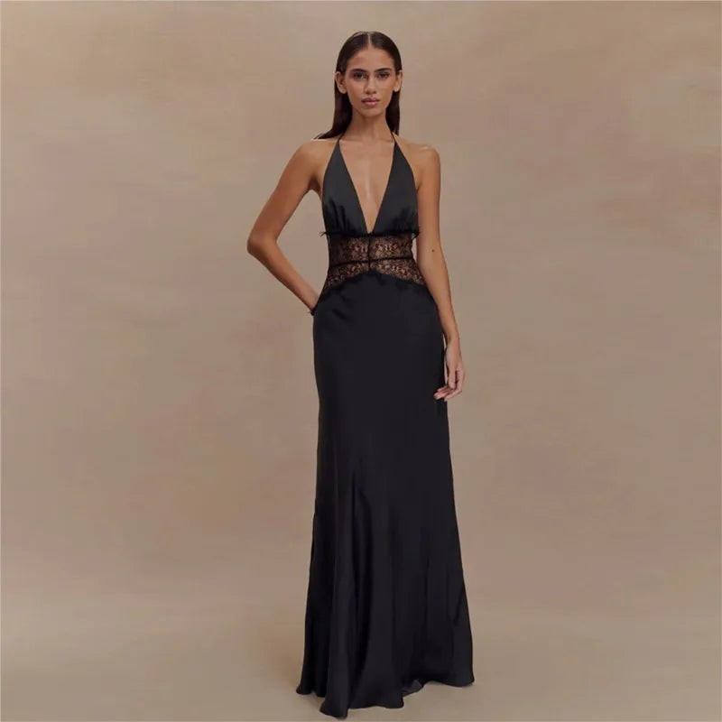 Summer Lace Halter Dreamy silk