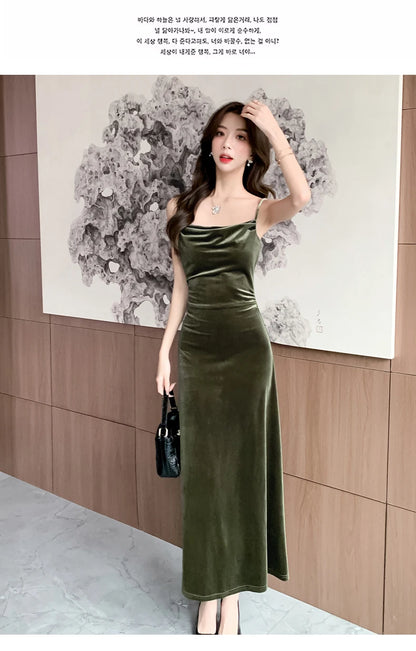 Bodycon Sling Long Dress