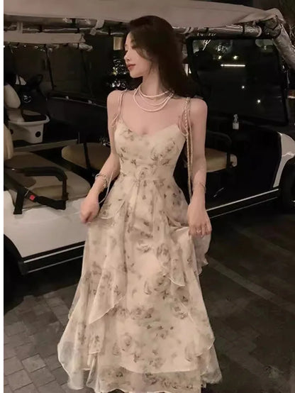 Pure desire high-end delicate dress