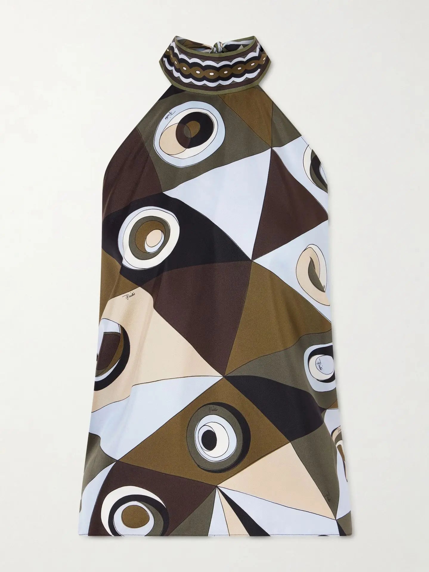 Brown Green Pucci Vibes