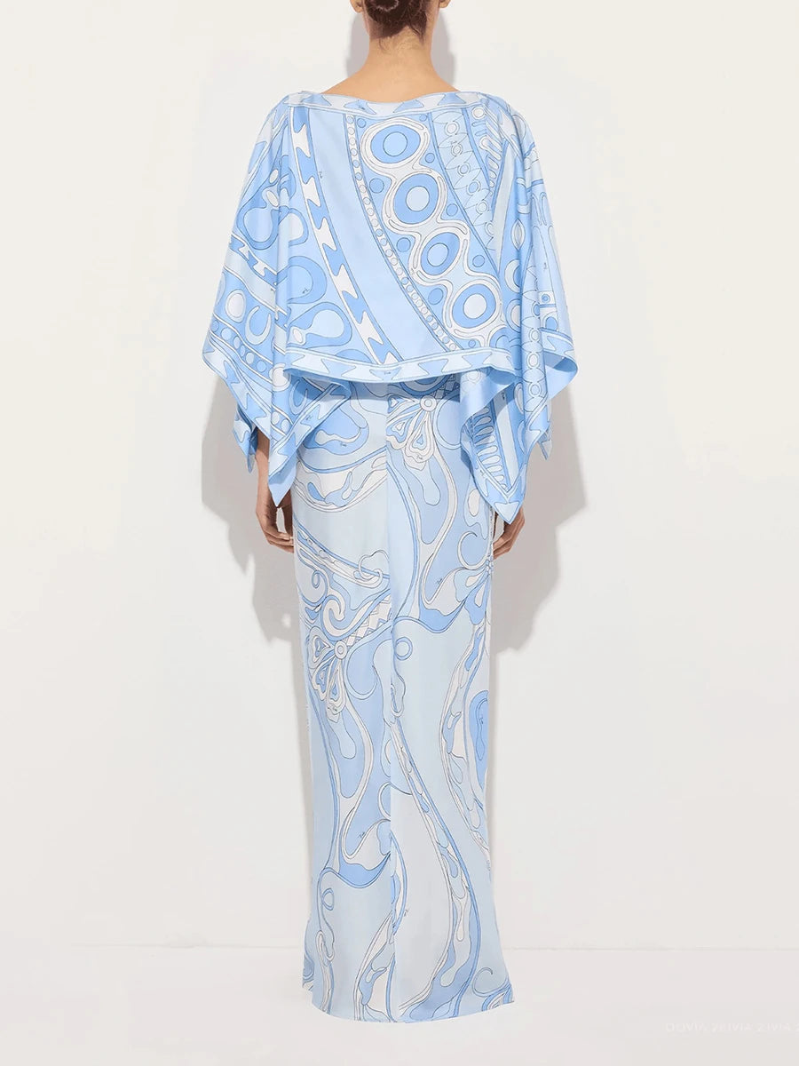 Light Blue Pucci Two Piece Set f