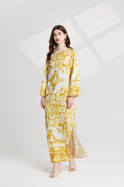 Yellow Red Blue and White Porcelain Dolce