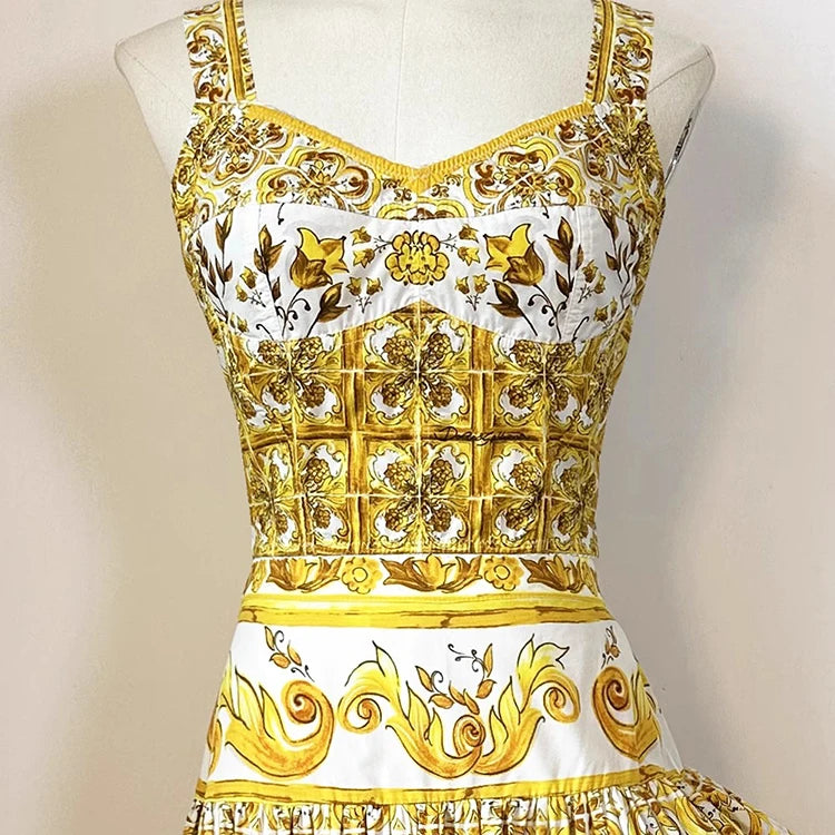 Latest Yellow Dolce Vita Dress