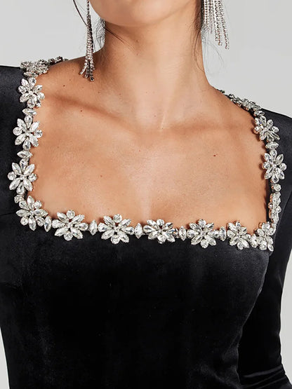 NAdine Merabi Jumpsuit velvet