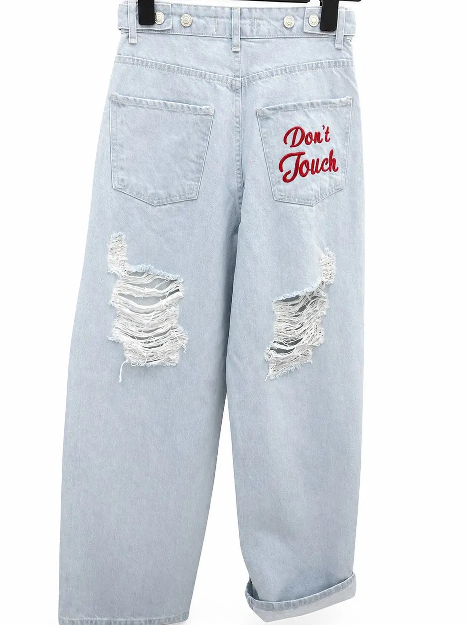 Stella Cut out jeans