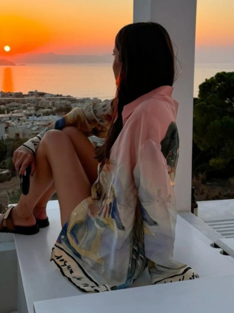 Top Premium Vacation Shorts Set