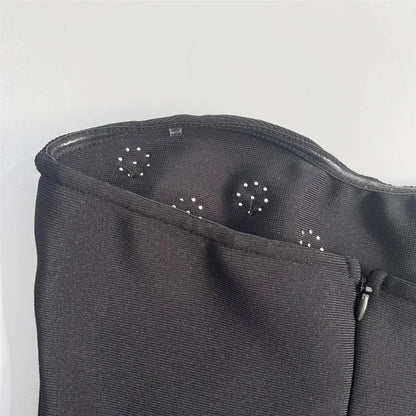 Luxury Beading Bandage Dress